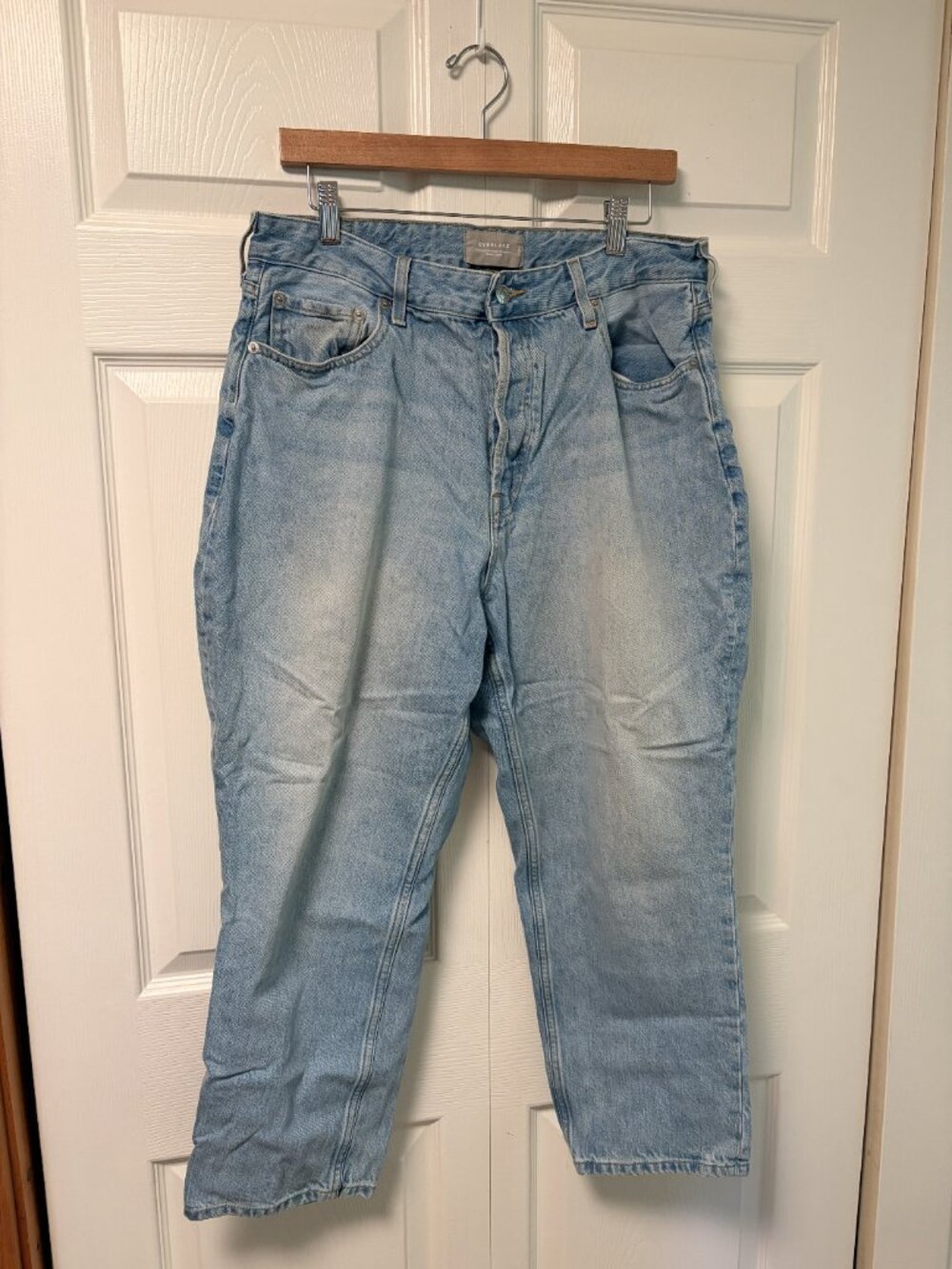 Everlane The '90s Cheeky Hourglass Jean - Vintage Sunbleached Blue